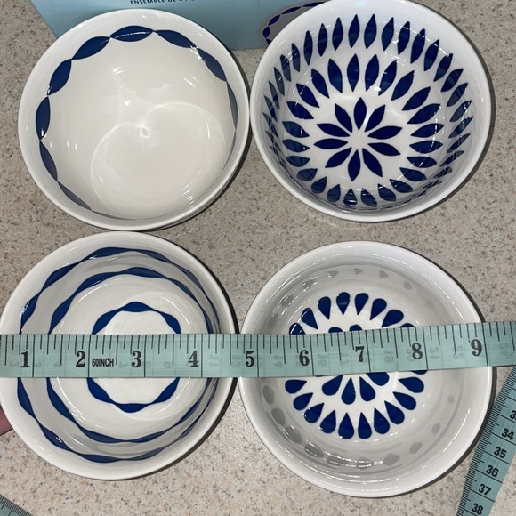 set of 4 new bone China bowls - Picture 8 of 16